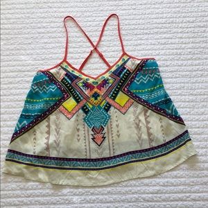 Flying Tomato Spaghetti Strap Loose Boho Tank Top